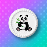 Panda Bear 03 Edible Icing Cake Topper or Ribbon