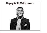 Paul Weller 03 Edible Icing Cake Topper or Ribbon