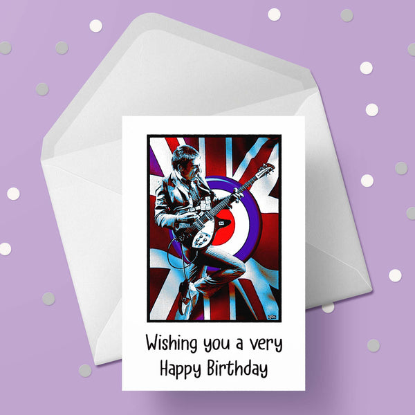 Paul Weller 01 Birthday Card