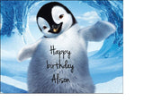 Penguin Edible Icing Cake Topper 02
