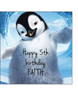 Penguin Edible Icing Cake Topper 02