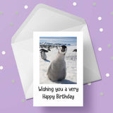 Penguin 03 Birthday Card