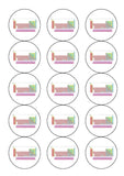 Periodic Table Science Edible Icing Cake Topper