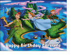 Peter Pan Edible Icing Cake Topper 01