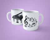 Piano Mug 01 - Grand Piano Mug