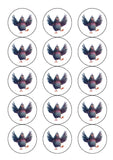 Pigeon 04 Edible Icing Cake Topper or Ribbon