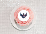 Pigeon 04 Edible Icing Cake Topper or Ribbon