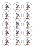 Pigeon 07 Edible Icing Cake Topper or Ribbon
