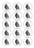 Pigeon 08 Edible Icing Cake Topper or Ribbon
