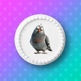 Pigeon 08 Edible Icing Cake Topper or Ribbon