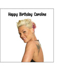 P!nk / Pink (the singer) 03 Edible Icing Cake Topper