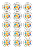 Planets / Solar System Edible Icing Cake Topper 02