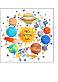 Planets / Solar System Edible Icing Cake Topper 02