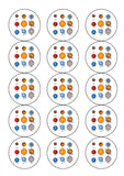 Planets / Solar System Edible Icing Cake Topper 03