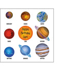 Planets / Solar System Edible Icing Cake Topper 03