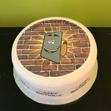 Plastering / Plasterer 02 Edible Icing Cake Topper or Ribbon