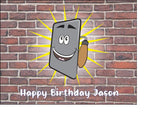 Plastering / Plasterer 02 Edible Icing Cake Topper or Ribbon