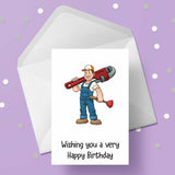 Plumber Edible Icing Cake Topper