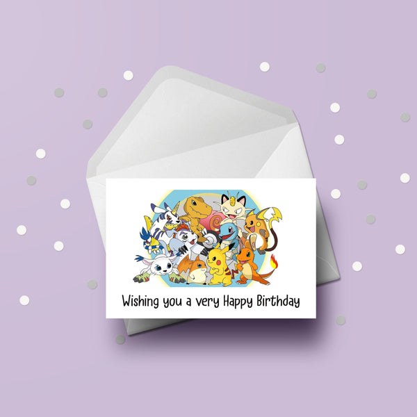 Pokemon Birthday Card 01
