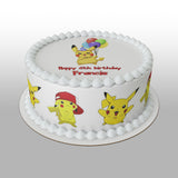 Pokemon Edible Icing Cake Topper 02