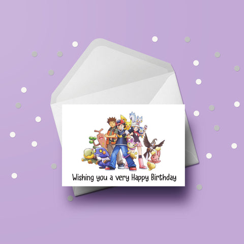 Pokemon Birthday Card 03