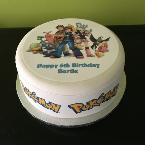Pokemon Edible Icing Cake Topper 03