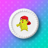 Pokemon Edible Icing Cake Topper 05 - Pikachu