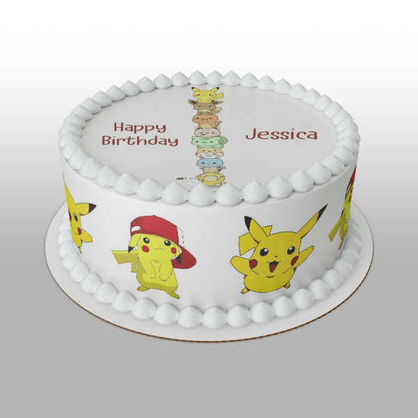 Pokemon Edible Icing Cake Topper 06