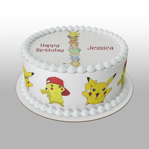 Pokemon Edible Icing Cake Topper 06