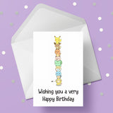 Pokemon Birthday Card 06