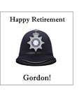 Police Helmet Edible Icing Cake Topper 01