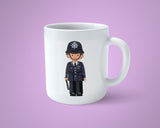 Police Officer Mug - Male Policeman Mug