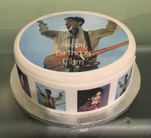 Prince 02 Edible Icing Cake Topper or Ribbon