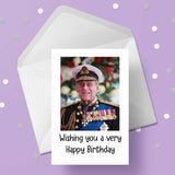 Prince Philip Edible Icing Cake Topper or Ribbon