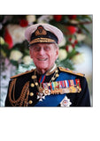 Prince Philip Edible Icing Cake Topper or Ribbon