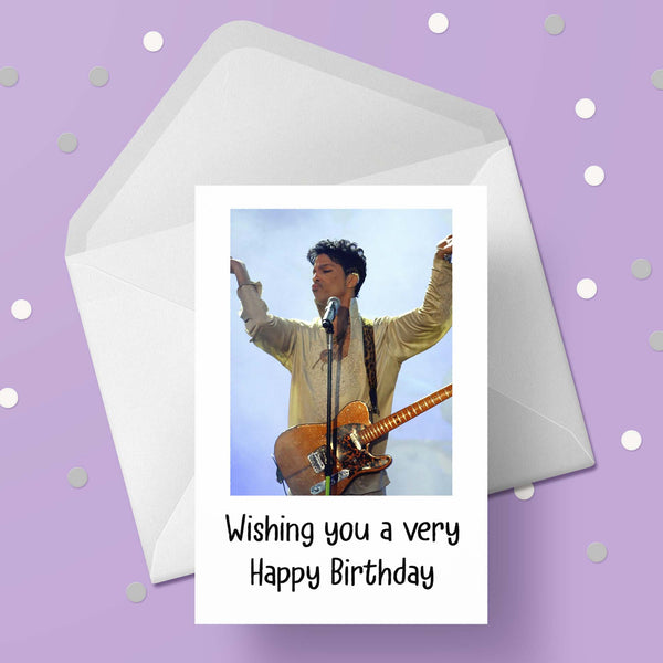Prince 02 Birthday Card
