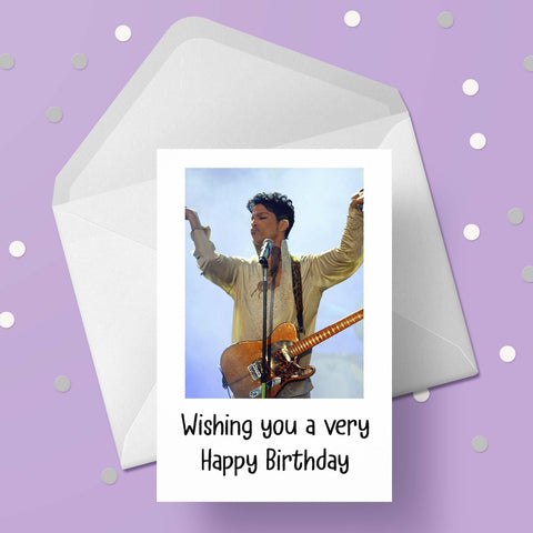 Prince 02 Birthday Card