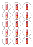 Pringles Crisps Edible Icing Cake Topper or Ribbon