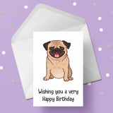Pug 03 Edible Icing Cake Topper