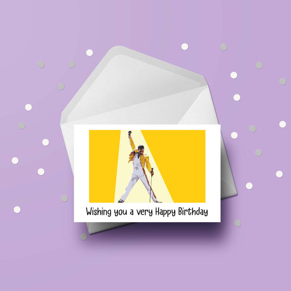 Queen (the band) 02 / Freddie Mercury Birthday Card