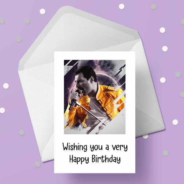Queen (the band) 03 / Freddie Mercury Birthday Card