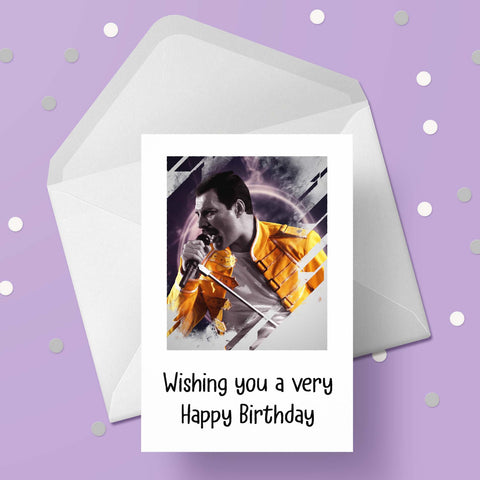 Queen (the band) 03 / Freddie Mercury Birthday Card