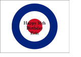 RAF Royal Air Force Edible Icing Cake Topper or Ribbon