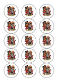 R n B Tour 01 Edible Icing Cake Topper or Ribbon