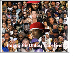 Rappers Edible Icing Cake Topper 01