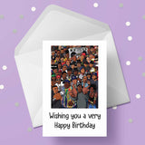 Rappers 02 Birthday Card