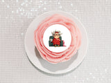 Retirement 03 Edible Icing Cake Topper or Ribbon