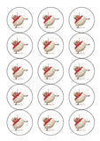 Retirement 07 Edible Icing Cake Topper or Ribbon