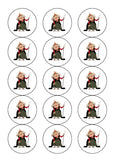 Retirement 15 Edible Icing Cake Topper or Ribbon