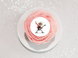 Retirement 19 Edible Icing Cake Topper or Ribbon